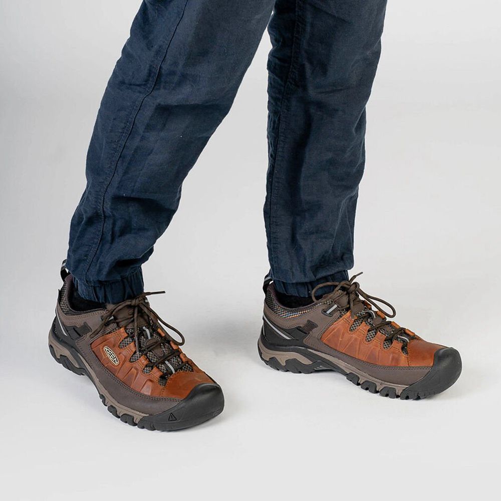 Zapatos de Seguridad Keen Mexico Marrom - Hombre Targhee Iii Waterproof - ZM0563142